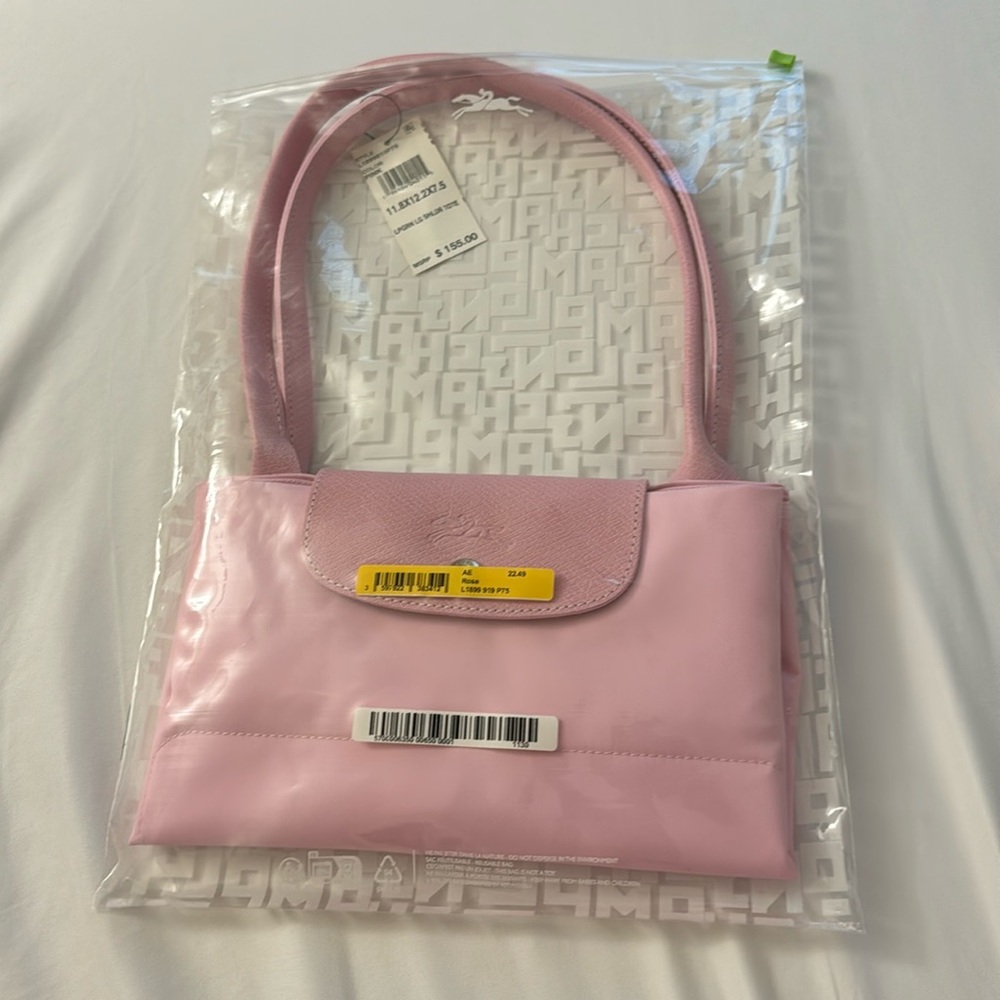 Longchamp large le pliage shoulder tote